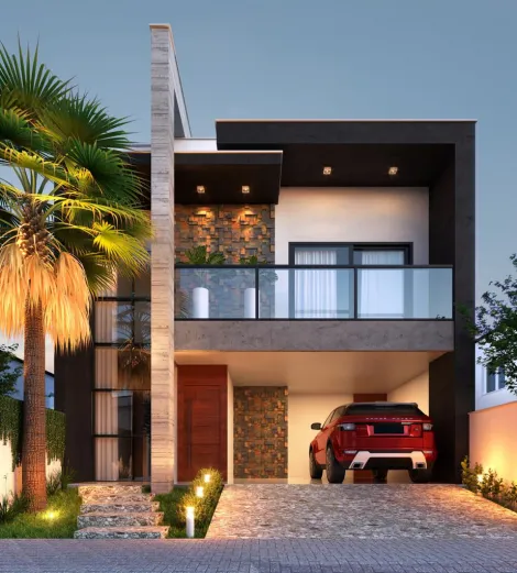 Pradopolis Alphaville casa nova Venda R$1.500.000,00 2 Dormitorios 3 Vagas Area do terreno 500.12m2 Area construida 2500.00m2